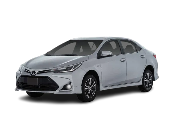 Toyota Corolla for rent in Karachi